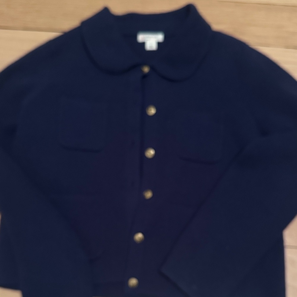 Crewcuts Dark Blue Kids Blazer with Gold Buttons
